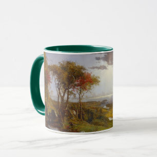 Caneca No Rio Hudson, 1860 (óleo em canvas)