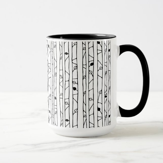 Caneca No Woods Black RInger Mug (Direita)