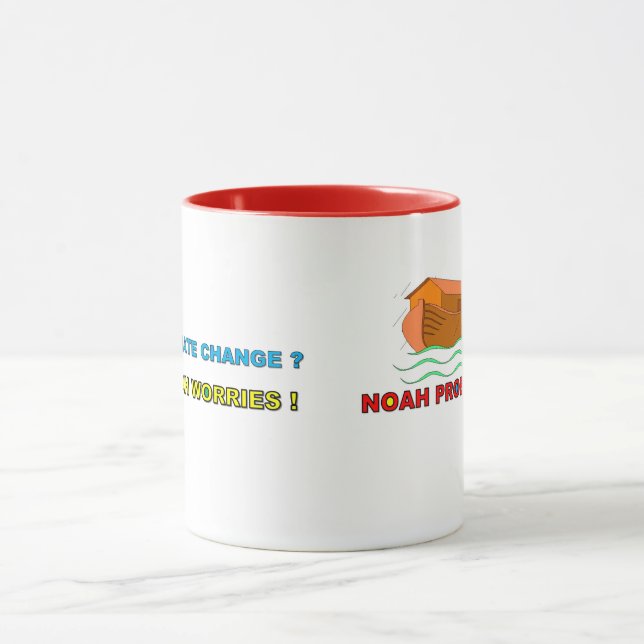 Caneca Noah preocupa-se Mug (Centro)