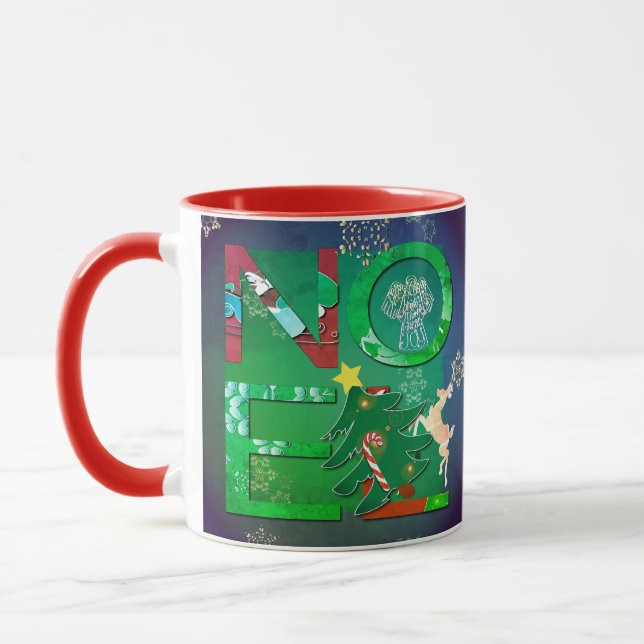 Caneca Noel Natal (Esquerda)