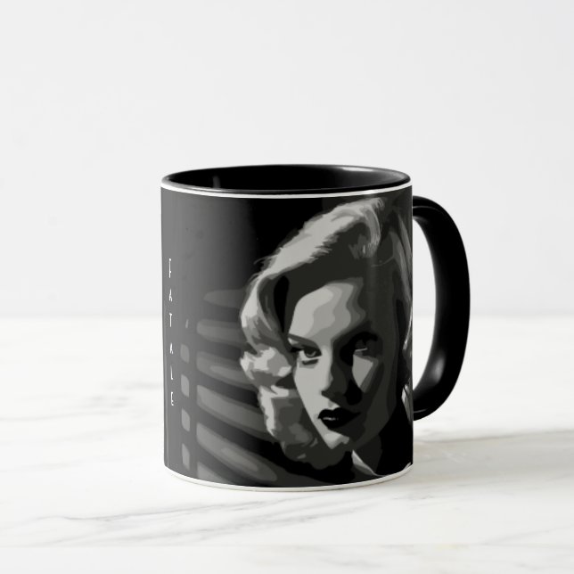Caneca Noir Femme Fatale (Frente Esquerda)