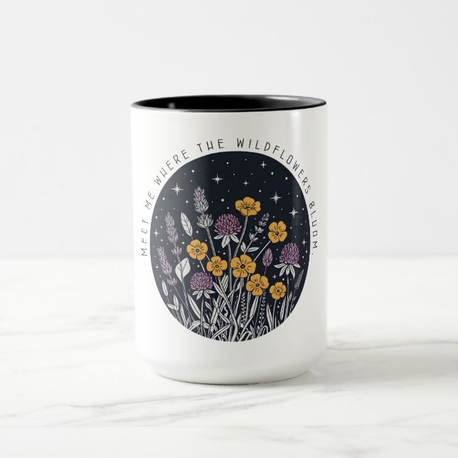 Caneca Noite da Flor Encantada (Centro)