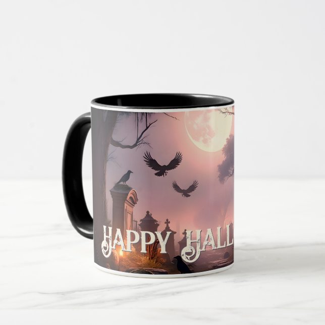 Caneca Noite das Sombras - Um Halloween Spell Awakens (Frente Esquerda)