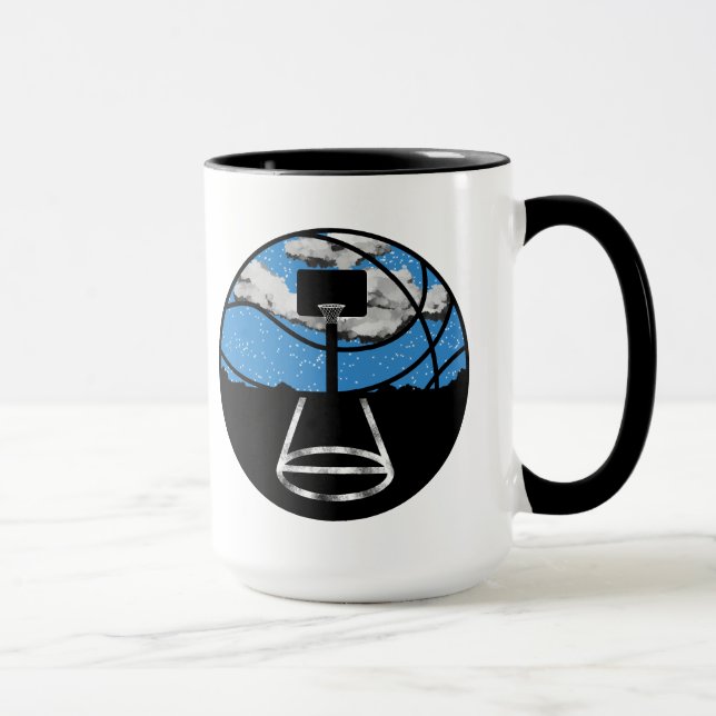 Caneca Noite de Basquete no Céu (Direita)