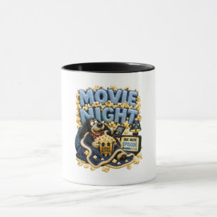 Caneca Noite de Filme Por Favor Pausar Engraçado Aconcheg