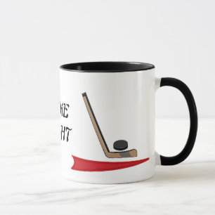 Caneca Noite de Jogo _ Design de Hóquei