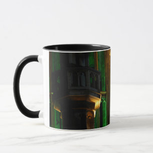 Caneca noite em Bruxelas viagem