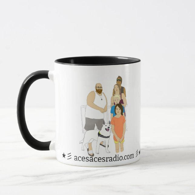 Caneca noite familiar (Esquerda)