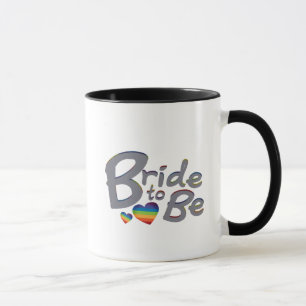Caneca Noiva do casamento de LGBT a ser noiva lésbica