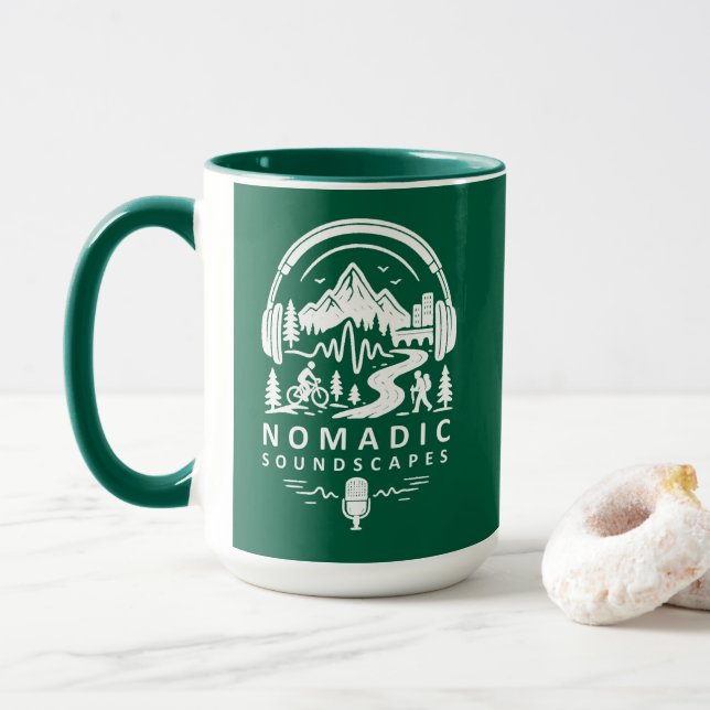 Caneca Nomadic Soundscapes Oficial (Com Donut)