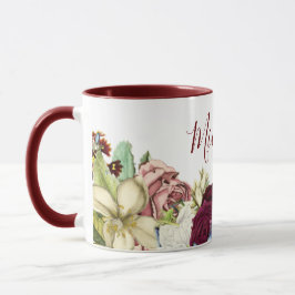 Caneca Nome Botânico Floral