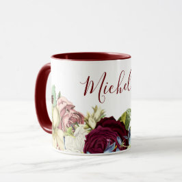 Caneca Nome Botânico Floral
