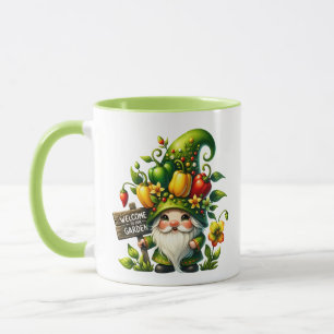 Caneca Nome de adição de festa do jardim de boas-vindas d
