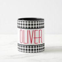 Nome de fonte magra Buffalo Check 11oz Combo Café