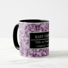 Caneca Nome do Adicionar Comercial Moderno do Marble
