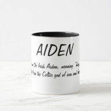Nome do Aiden Significa