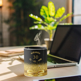 Caneca nome do arco ouro preto aniversário de 30 anos