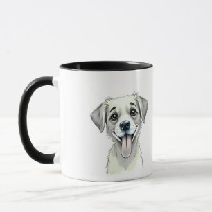 Caneca Nome e Foto de Pet com Tipografia Moderna e Simple