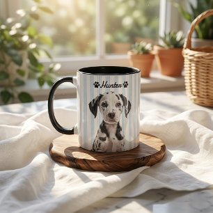 Caneca Nome e Foto Simples Modernos de Pet