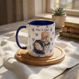 Caneca Nome e Foto Simples Modernos do Pet