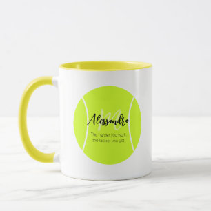 Caneca nome e texto personalizados de tênis