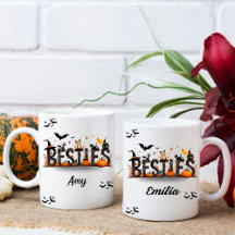 Nome Gráfico de Besidades de Halloween Mug para Am