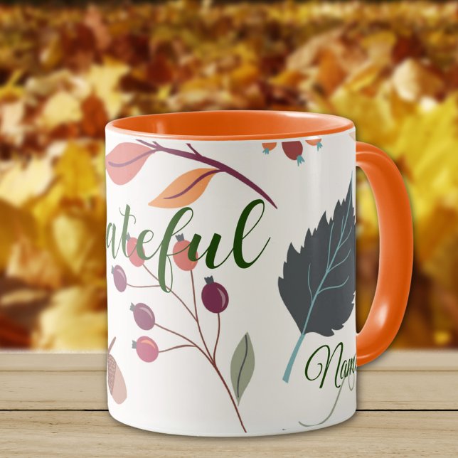 Caneca Nome, Grateful Autumn 111oz Combo Bepra Mug (Criador carregado)