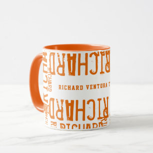 Caneca Nome Laranja Legal