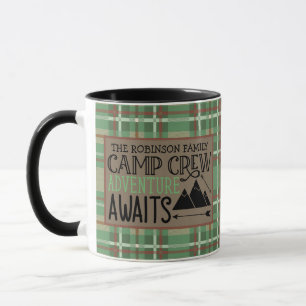Caneca NOME Personalizado Aventura de Campanha de Cabina