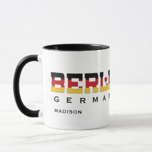 Caneca Nome Personalizado Berlim Alemanha