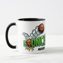 Caneca Nome personalizado BOUNCE BUNCE Basball mugs