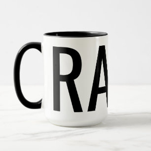 Caneca Nome personalizado CRAP / RAP mug
