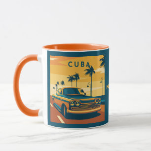 Caneca Nome personalizado Cuba
