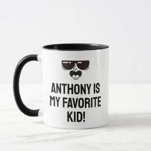 Caneca Nome Personalizado da Criança Favorita da Mãe/Dia 