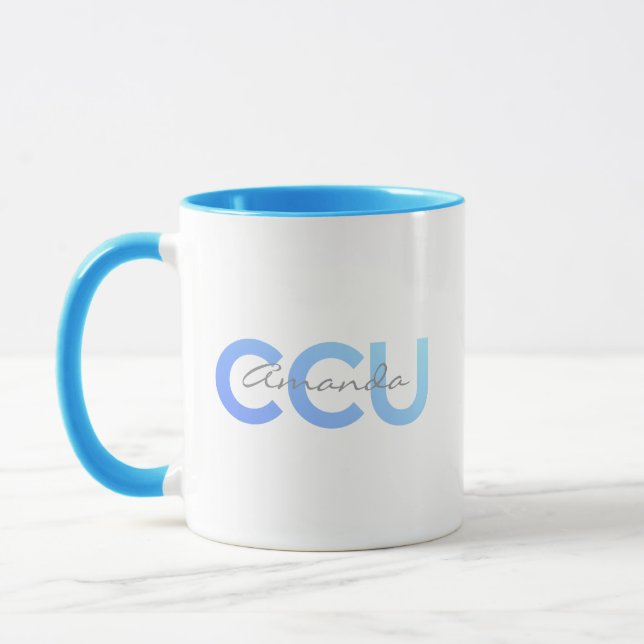 Caneca Nome Personalizado da UTI (Esquerda)