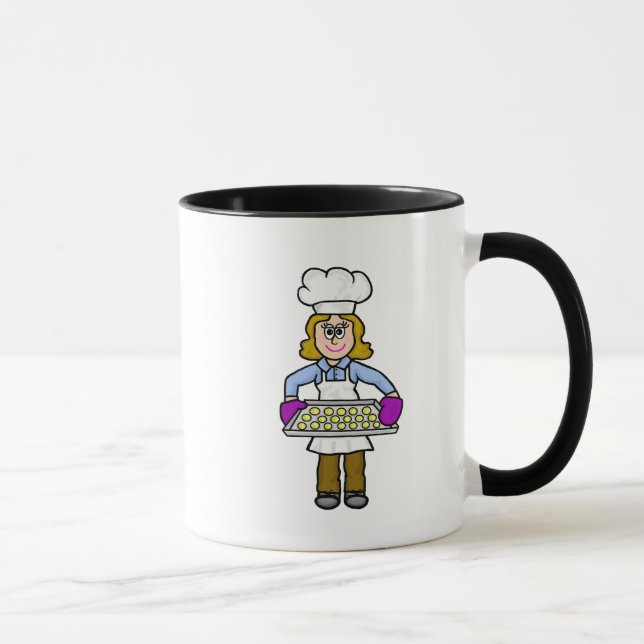 Caneca Nome Personalizado do Criador Feminino Mug (Direita)