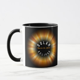 Caneca NOME PERSONALIZADO do Eclipse American Event 3/29/
