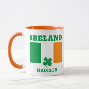 Caneca Nome Personalizado Irlanda