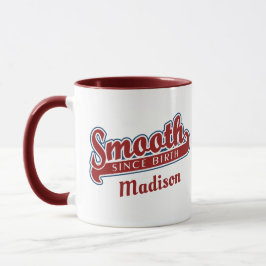 Caneca Nome personalizado Mudanças SMOOTH - escolha estil