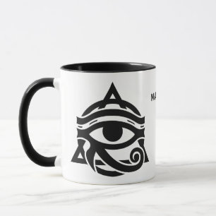 Caneca Nome Personalizado Olho de Horo