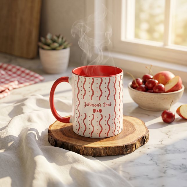 Caneca Nome Personalizado Presente para Novo Pai Dia dos  (Criador carregado)