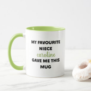 Caneca Nome Personalizado Que A Minha sobrinha Favorita M