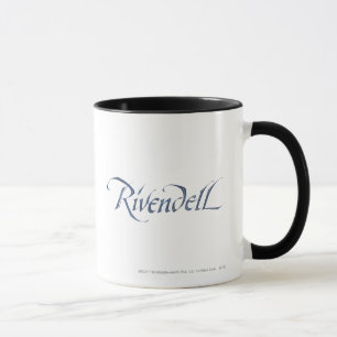 Caneca Nome Rivendell Textuturado