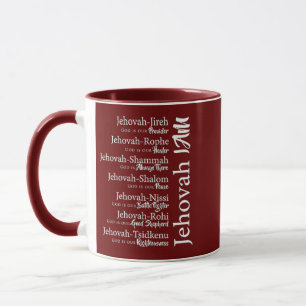 Caneca Nomes de Jeová