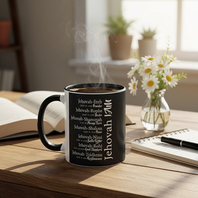 Caneca nomes de Jeová (Criador carregado)