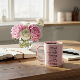 Caneca nomes de Jeová