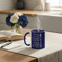 Caneca nomes de Jeová