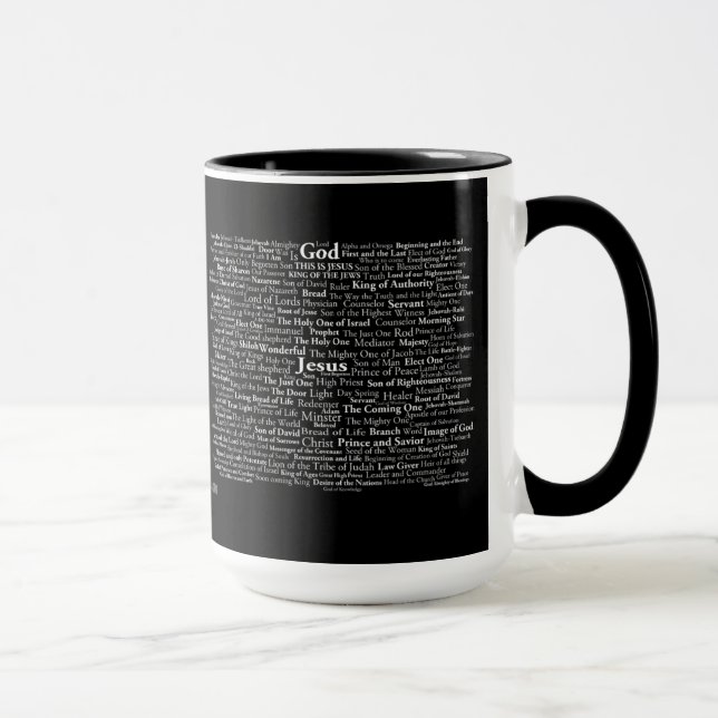 Caneca Nomes do deus e do Jesus gotGod316.com (Direita)