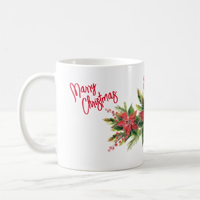 Caneca nominativa de Natal (Esquerda)