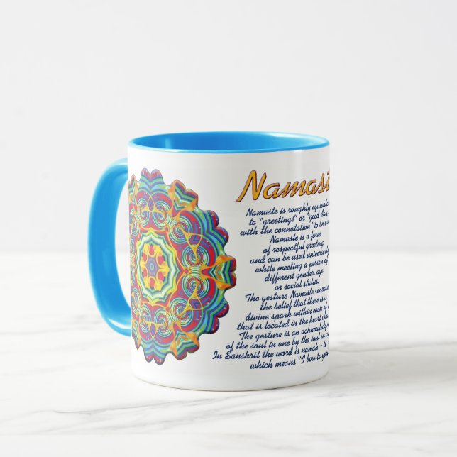 Caneca Noodles Namaste (Frente Esquerda)